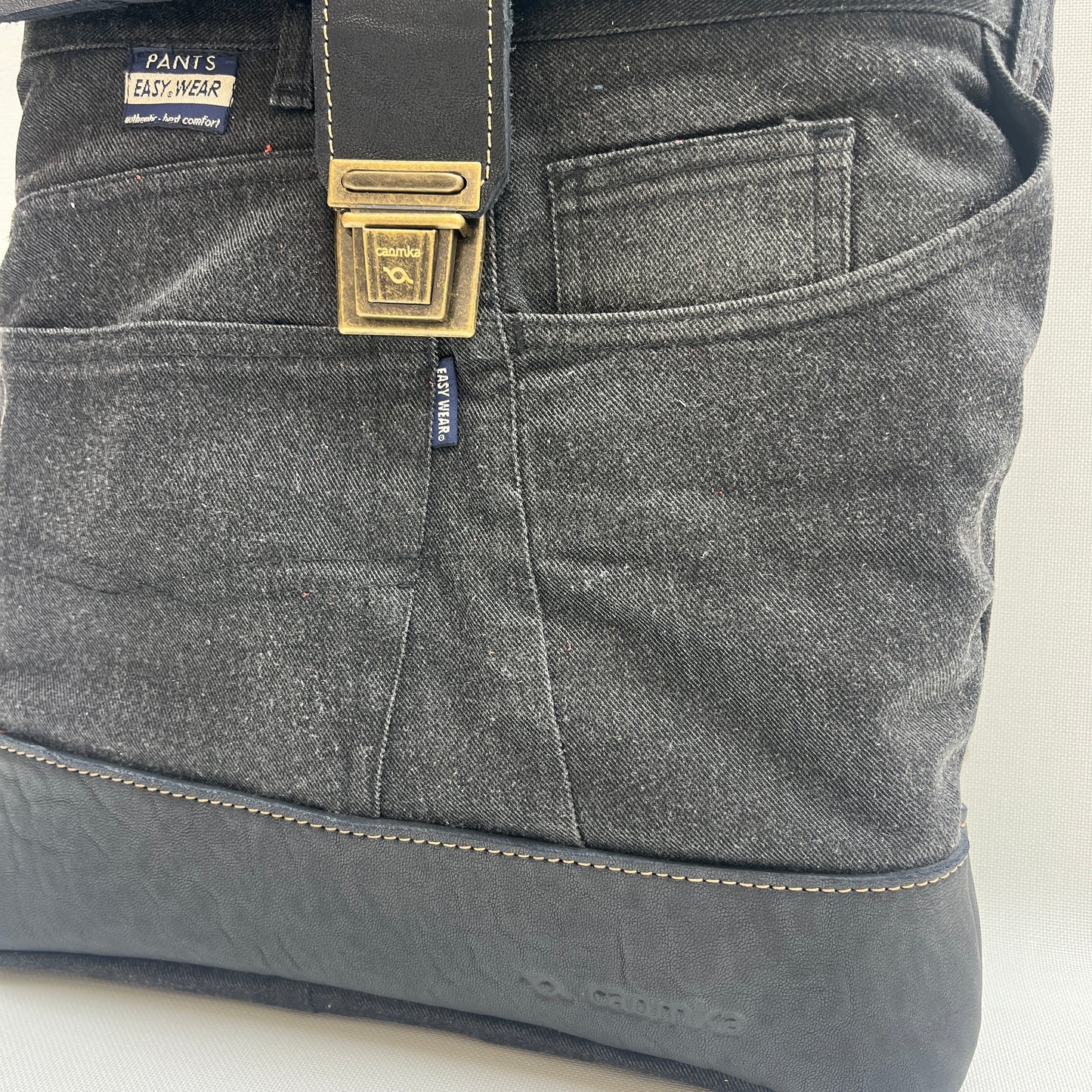 Mochila Top Caomka Recycled ♻️ Jeans · Pieza Única 15348