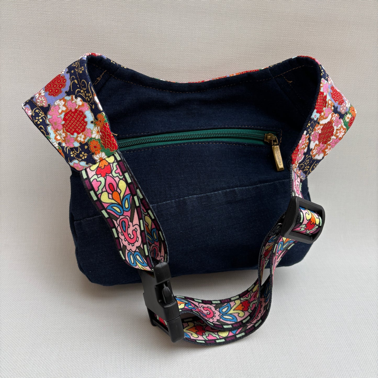 Special Japanese Top ♻️ Jeans Recycled ♻️ + Bolsillo trasero · Pieza Única Núm. 17074