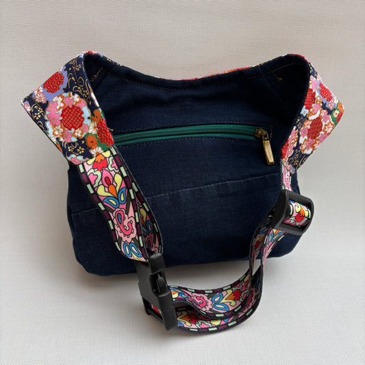 Special Japanese Top ♻️ Jeans Recycled ♻️ + Bolsillo trasero · Pieza Única Núm. 17074