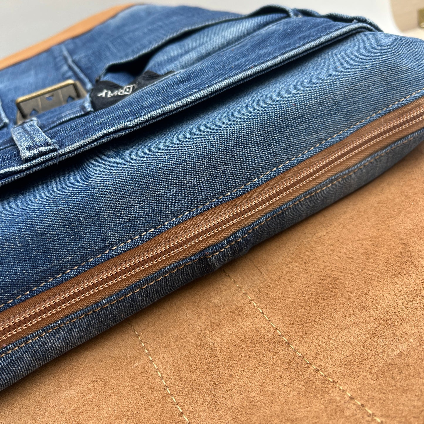 Mochila Top Caomka Recycled ♻️ Jeans · Pieza Única 15349