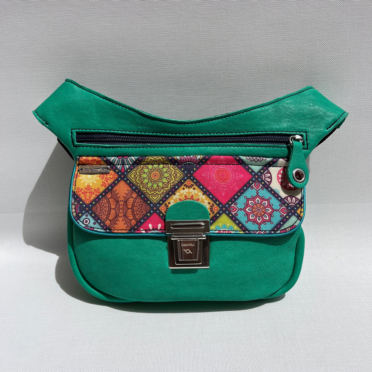 Special Green & Mandalas · Piel natural BioCuir® · Pieza Única Núm. 13849
