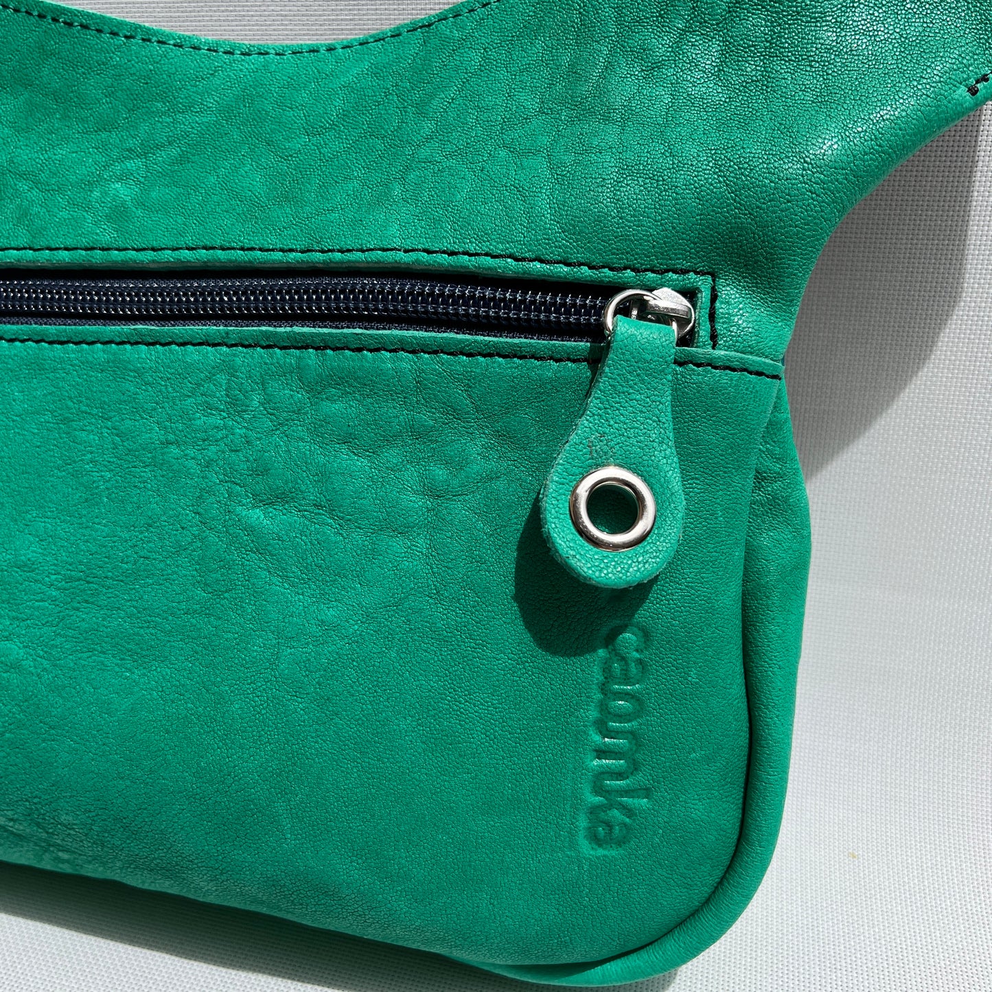 Special Green & Mandalas · Piel natural BioCuir® · Pieza Única Núm. 13849