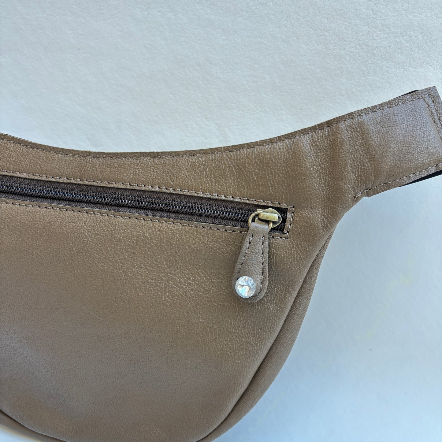 Riñonera Luna "Special Brown Luxury" · Piel · Pieza Exclusiva Núm. 19383