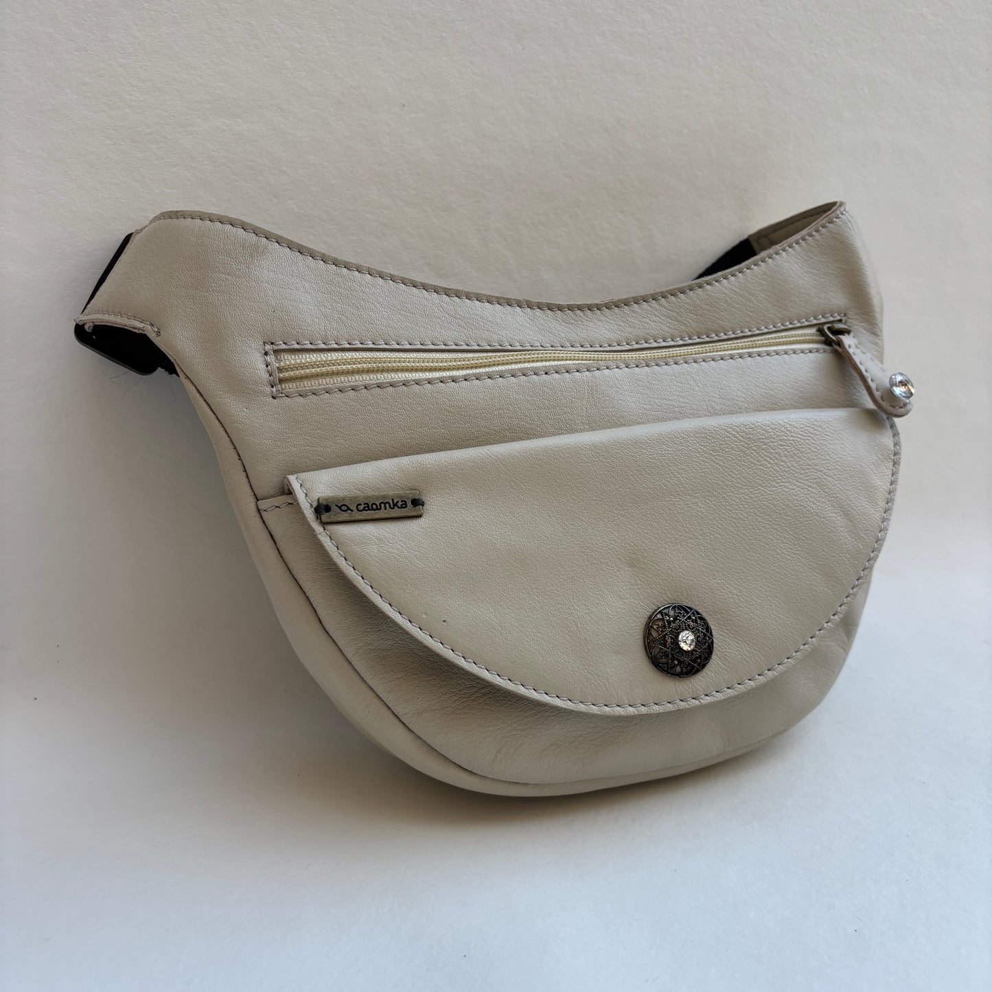 Riñonera Luna "Special Beige Luxury" · Piel · Pieza Exclusiva Núm. 19384