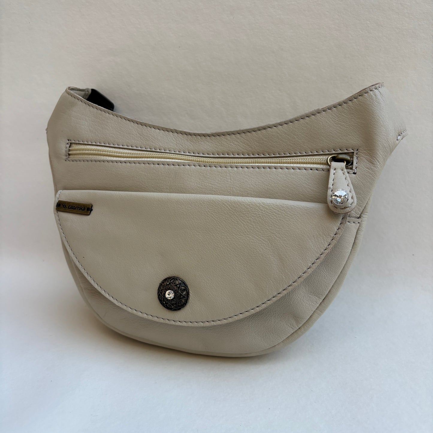 Riñonera Luna "Special Beige Luxury" · Piel · Pieza Exclusiva Núm. 19384