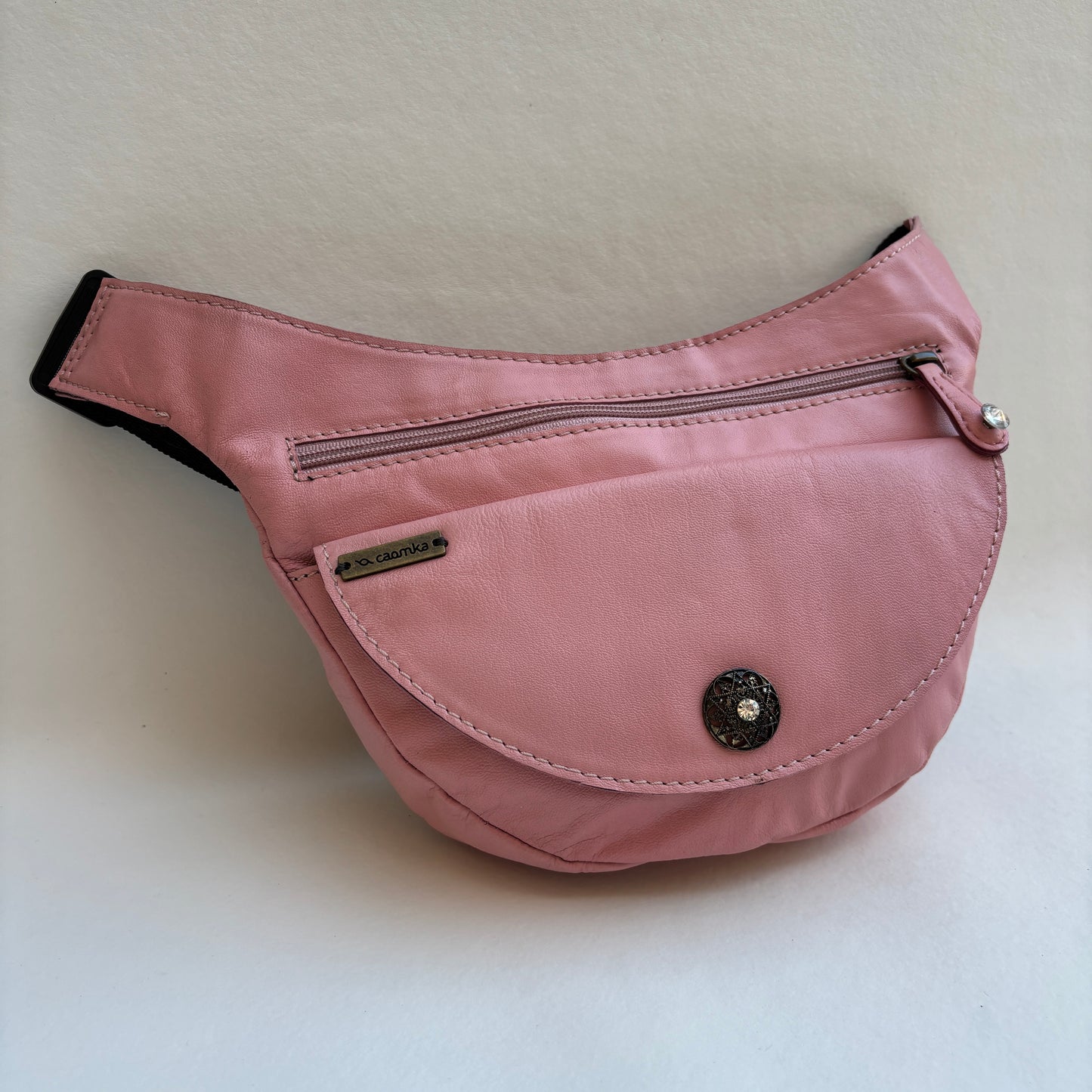 Riñonera Luna "Special Pink Luxury" · Piel · Pieza Exclusiva Núm. 19385