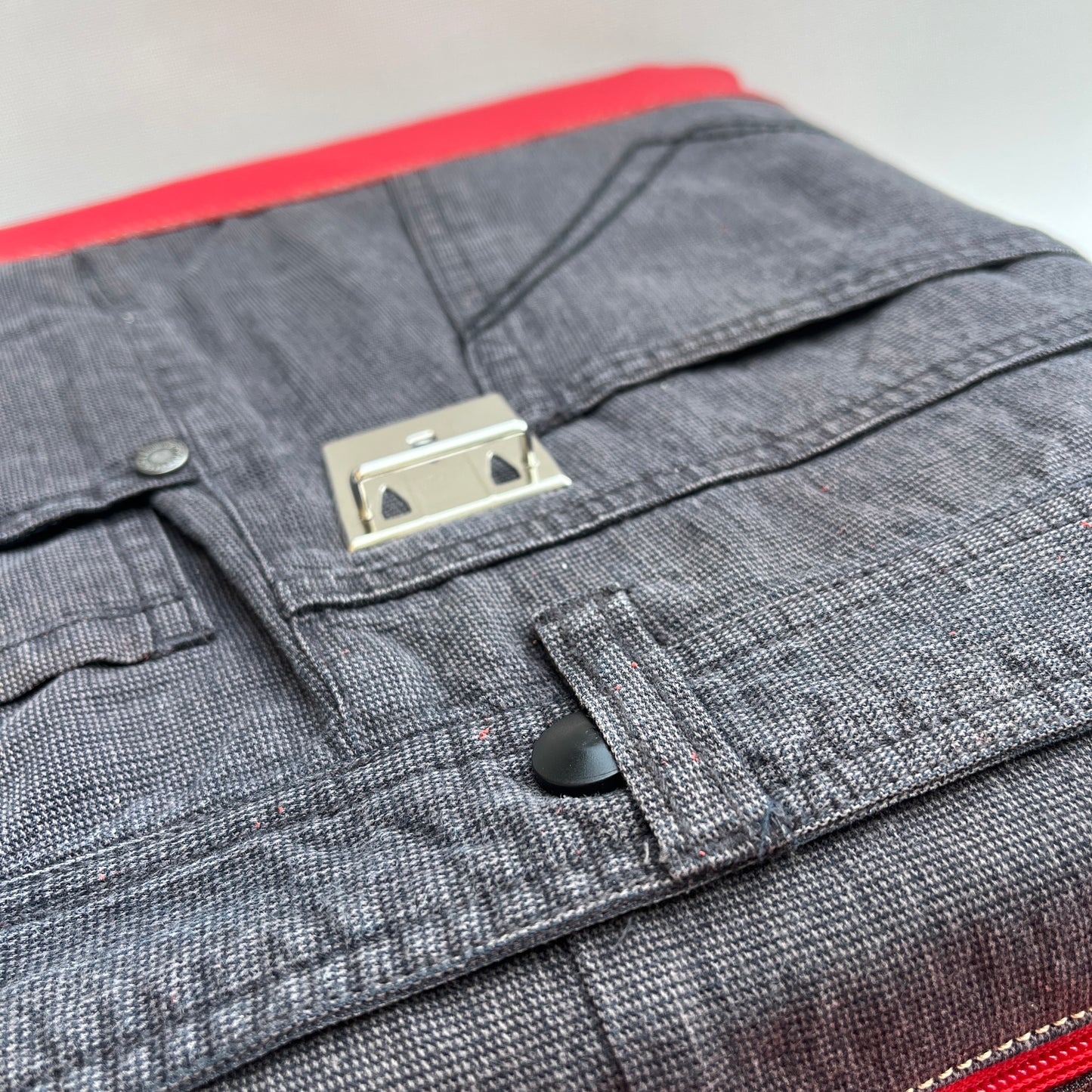 Mochila Top Caomka Recycled ♻️ Jeans · Pieza Única 15352