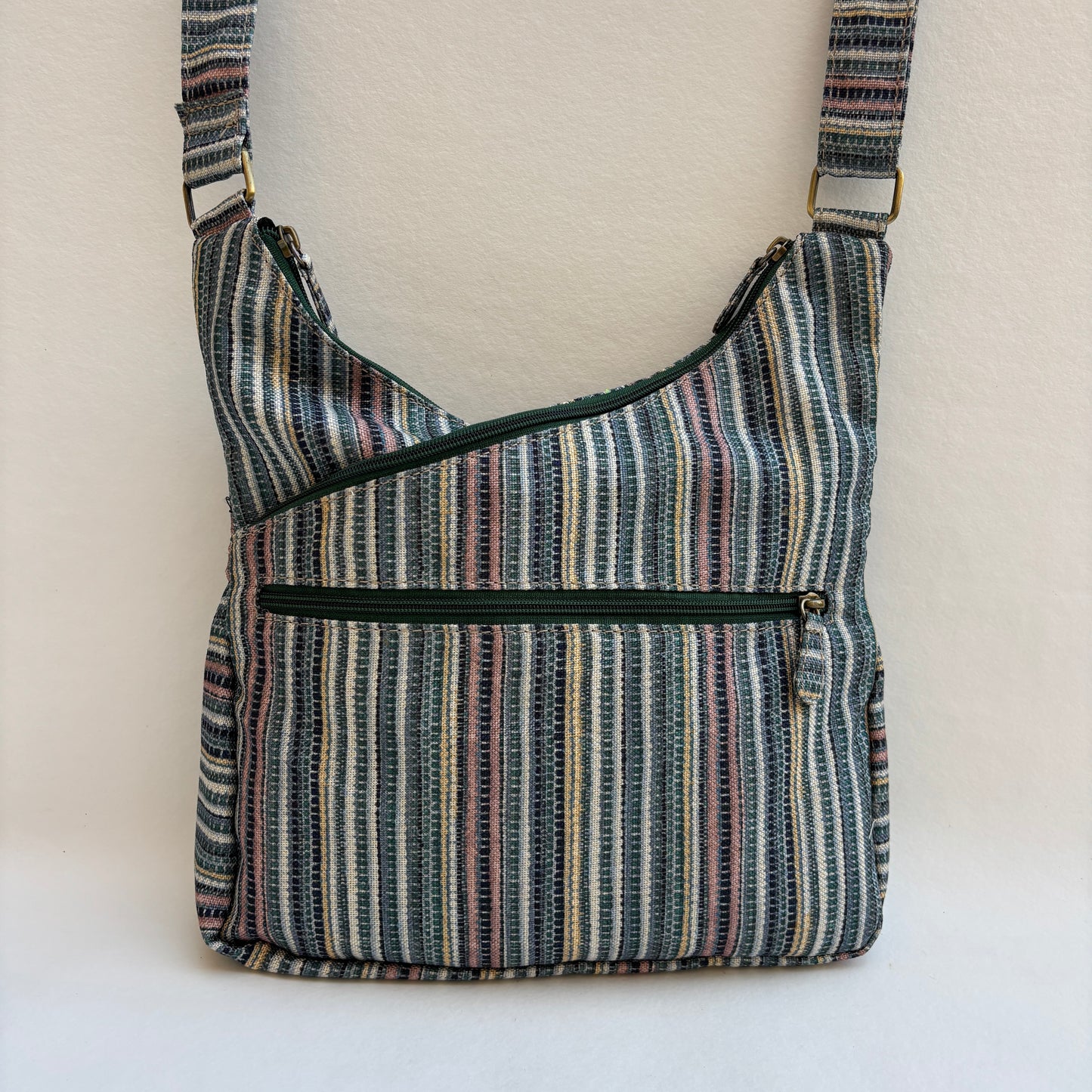 Bolso Bandolera Súper Caomka "Ocean Mint" · Pieza Única Núm. 19358
