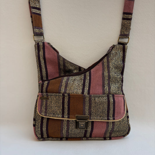 Bolso Bandolera Súper Caomka "Vintage Rose" · Pieza Única Núm. 19359