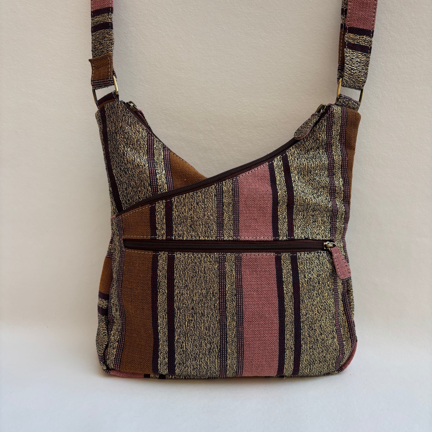 Bolso Bandolera Súper Caomka "Vintage Rose" · Pieza Única Núm. 19359