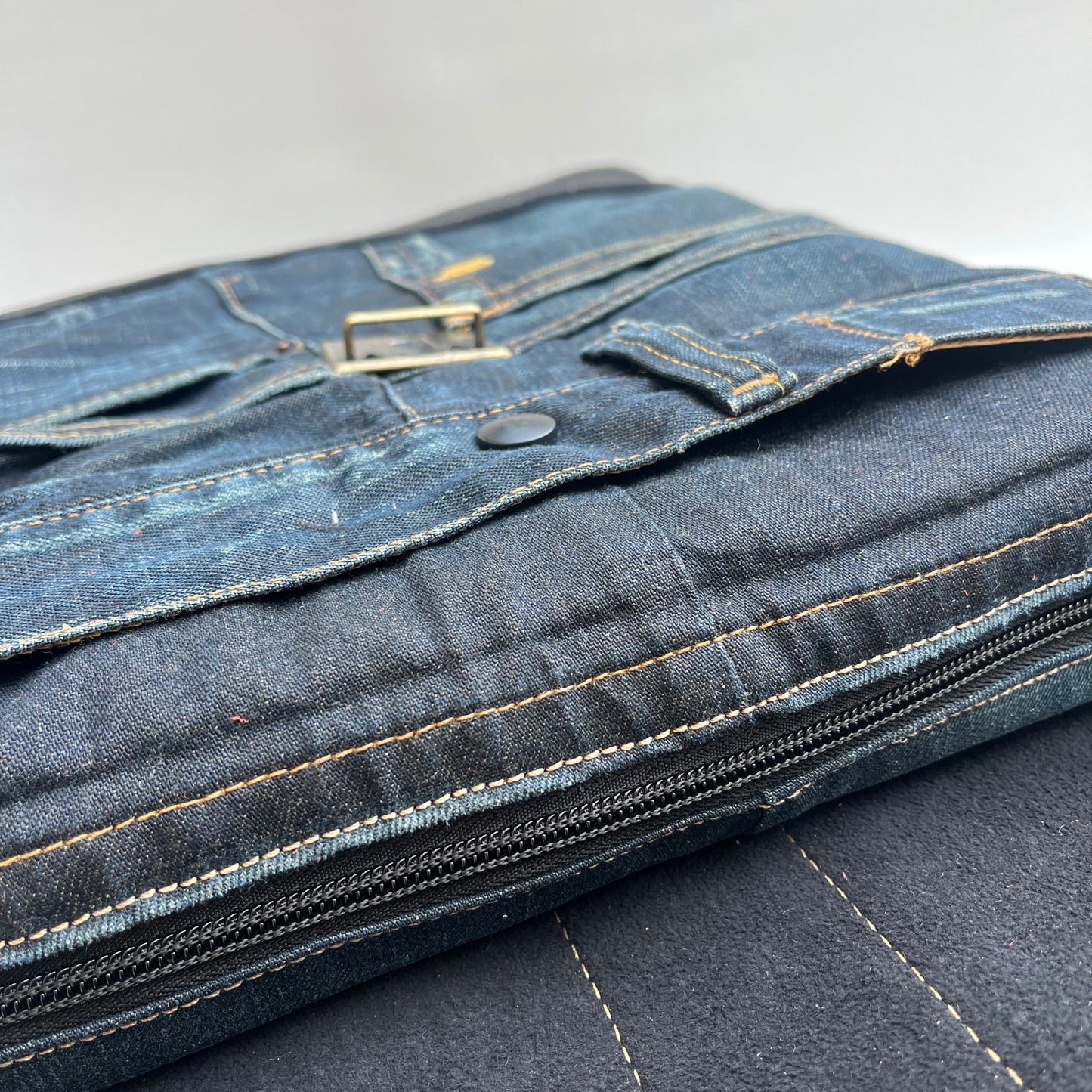 Mochila Top Caomka Recycled ♻️ Jeans · Pieza Única 15354