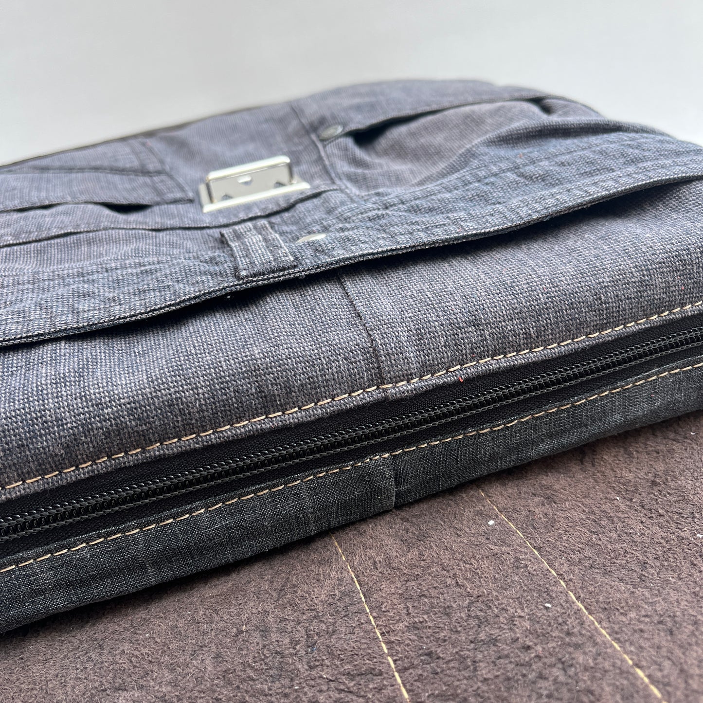 Mochila Top Caomka Recycled ♻️ Jeans · Pieza Única 15355