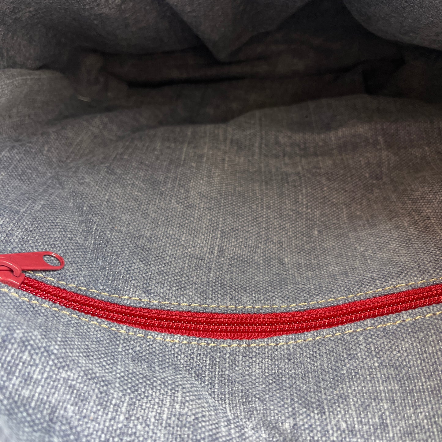 Mochila Top Caomka Recycled ♻️ Jeans · Pieza Única 15355