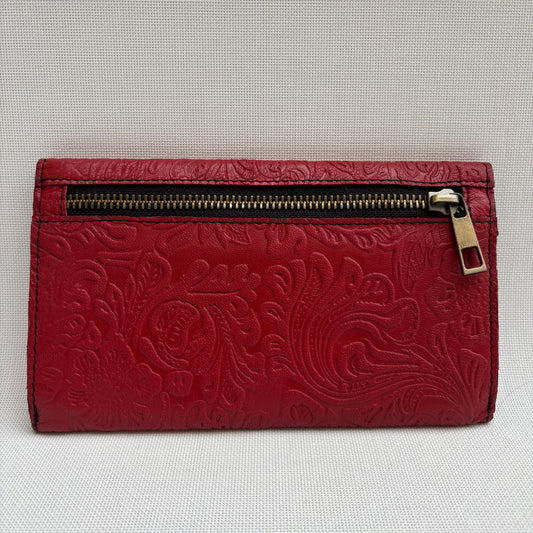 CAOMKA Flat Coin Purse Natural BioCuir® Leather Exclusive Piece No. 13177