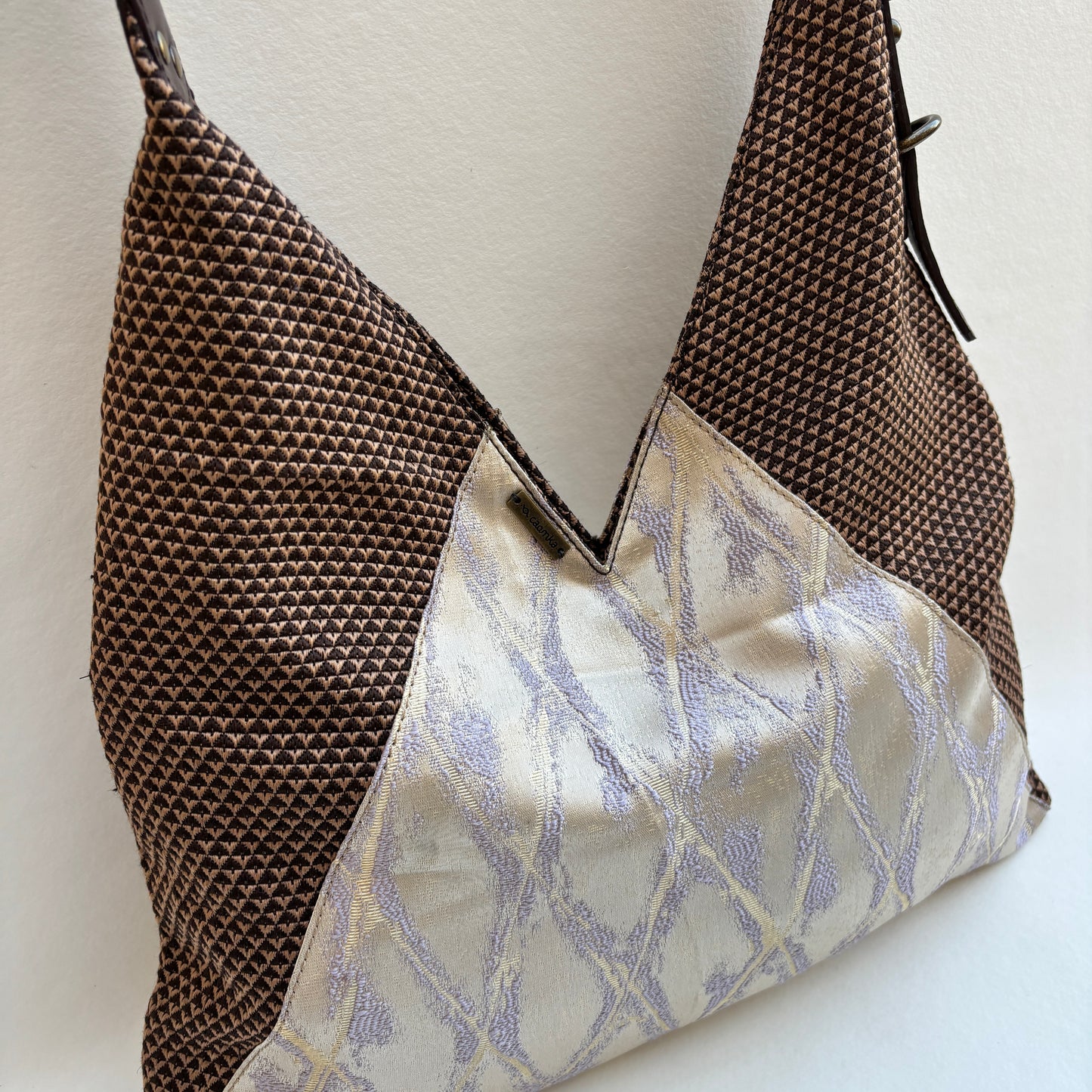 Bolso Violeta “Ivory Lavender Chocolate" · Pieza Única Núm. 19410 (primeras piezas) en evolución.