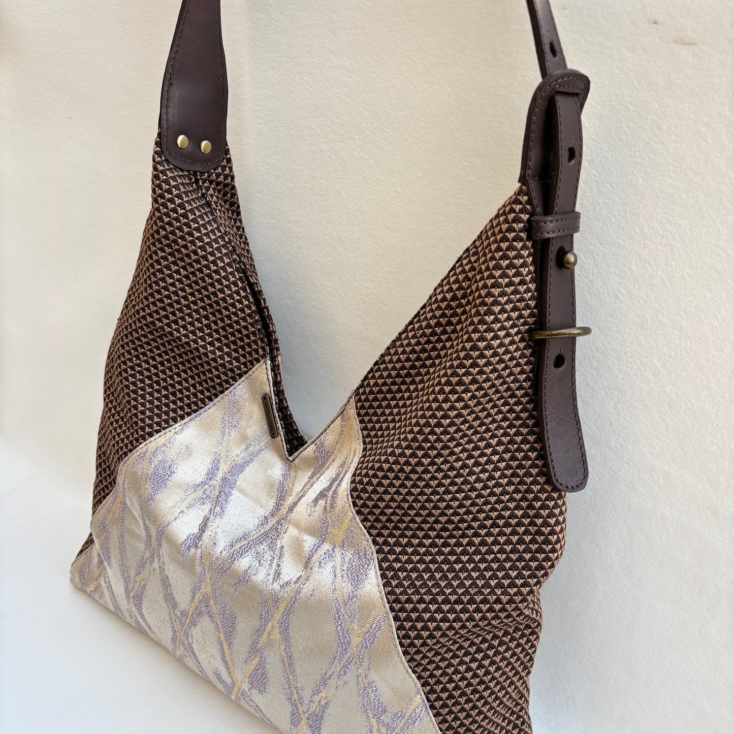 Bolso Violeta “Ivory Lavender Chocolate" · Pieza Única Núm. 19410 (primeras piezas) en evolución.