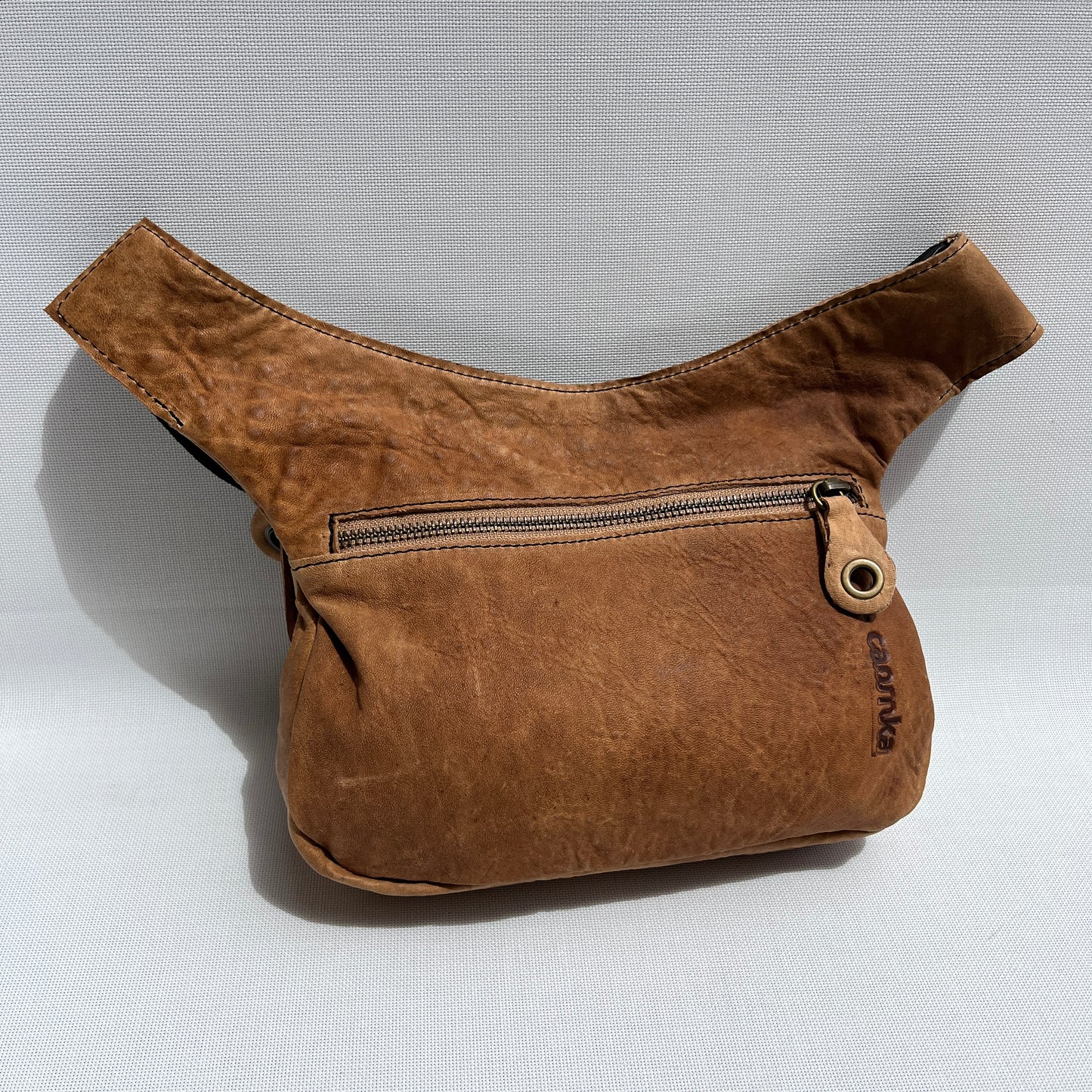 Classic Turquoise &amp; Old Gold BioCuir® Natural Leather Exclusive Piece No. 12880
