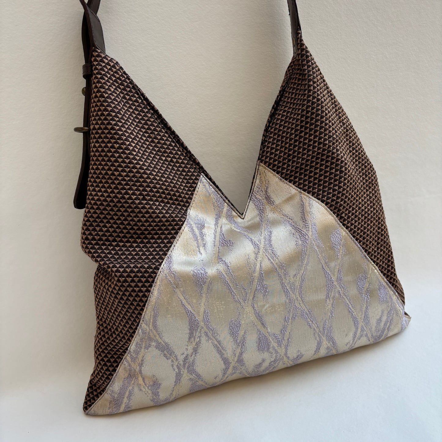 Bolso Violeta “Ivory Lavender Chocolate" · Pieza Única Núm. 19410 (primeras piezas) en evolución.