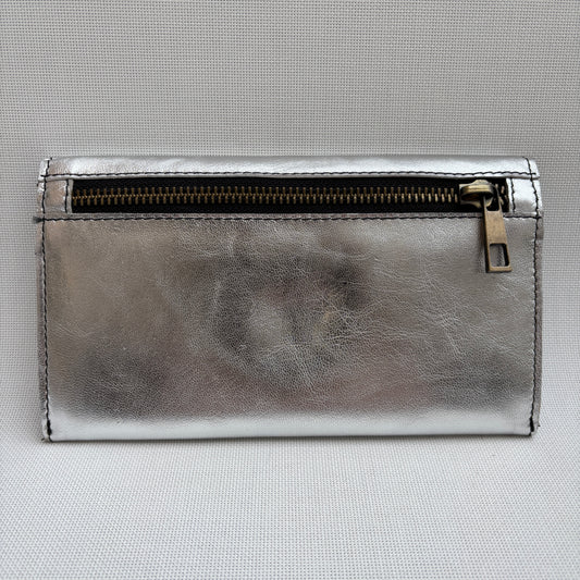 CAOMKA Flat Coin Purse Natural BioCuir® Leather Exclusive Piece No. 13177