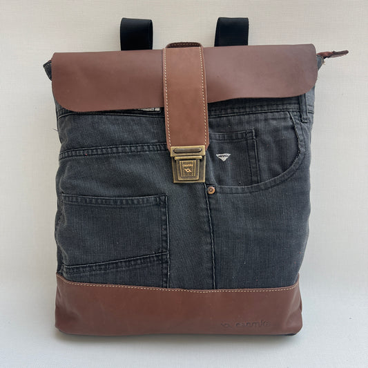 Mochila Top Caomka Recycled ♻️ Jeans · Pieza Única 15370