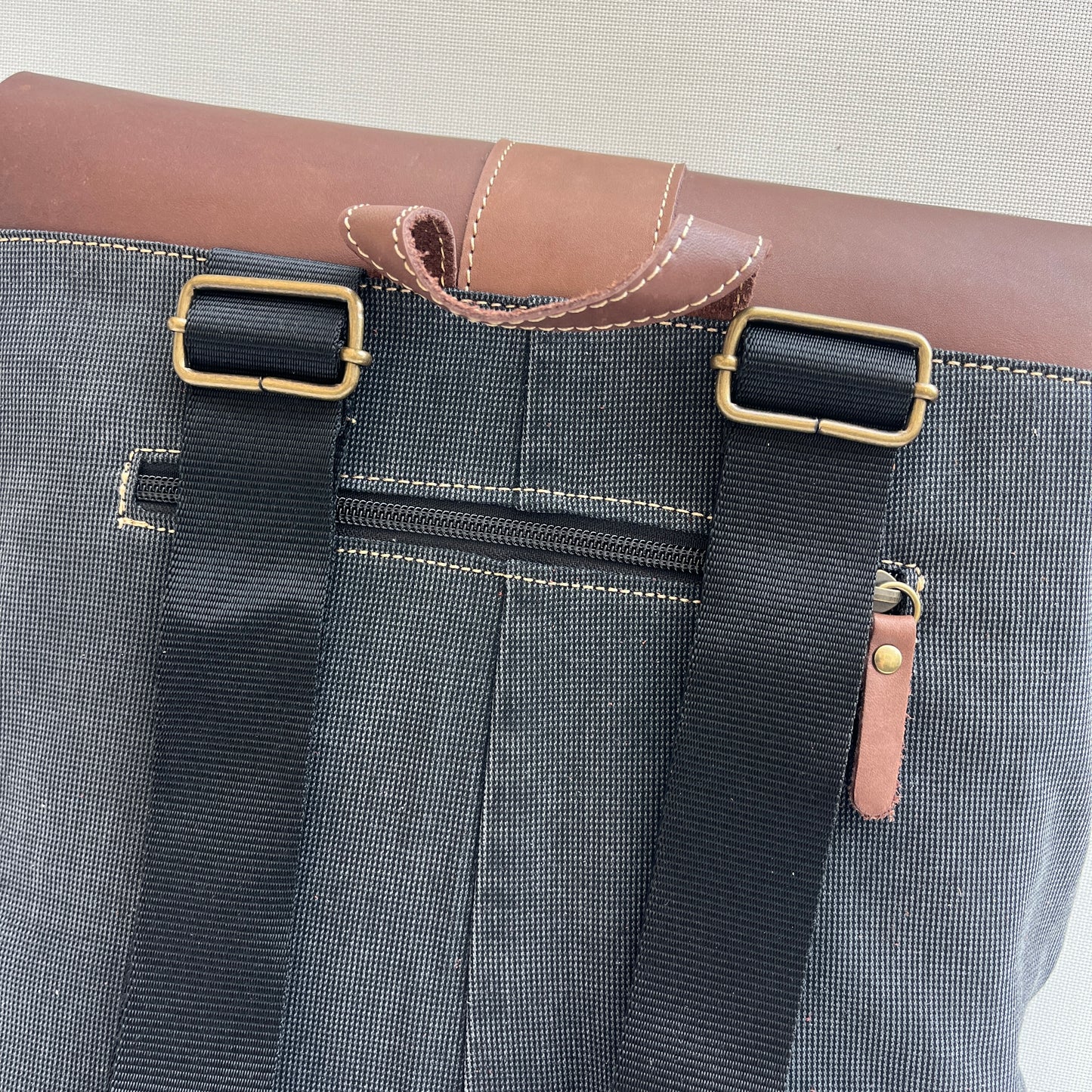 Mochila Top Caomka Recycled ♻️ Jeans · Pieza Única 15370