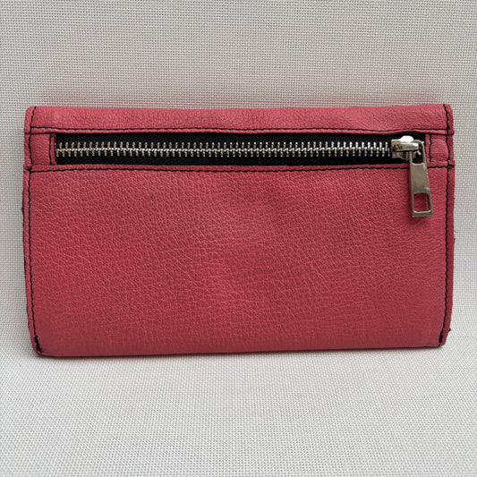 CAOMKA Flat Coin Purse Natural BioCuir® Leather Exclusive Piece No. 13177