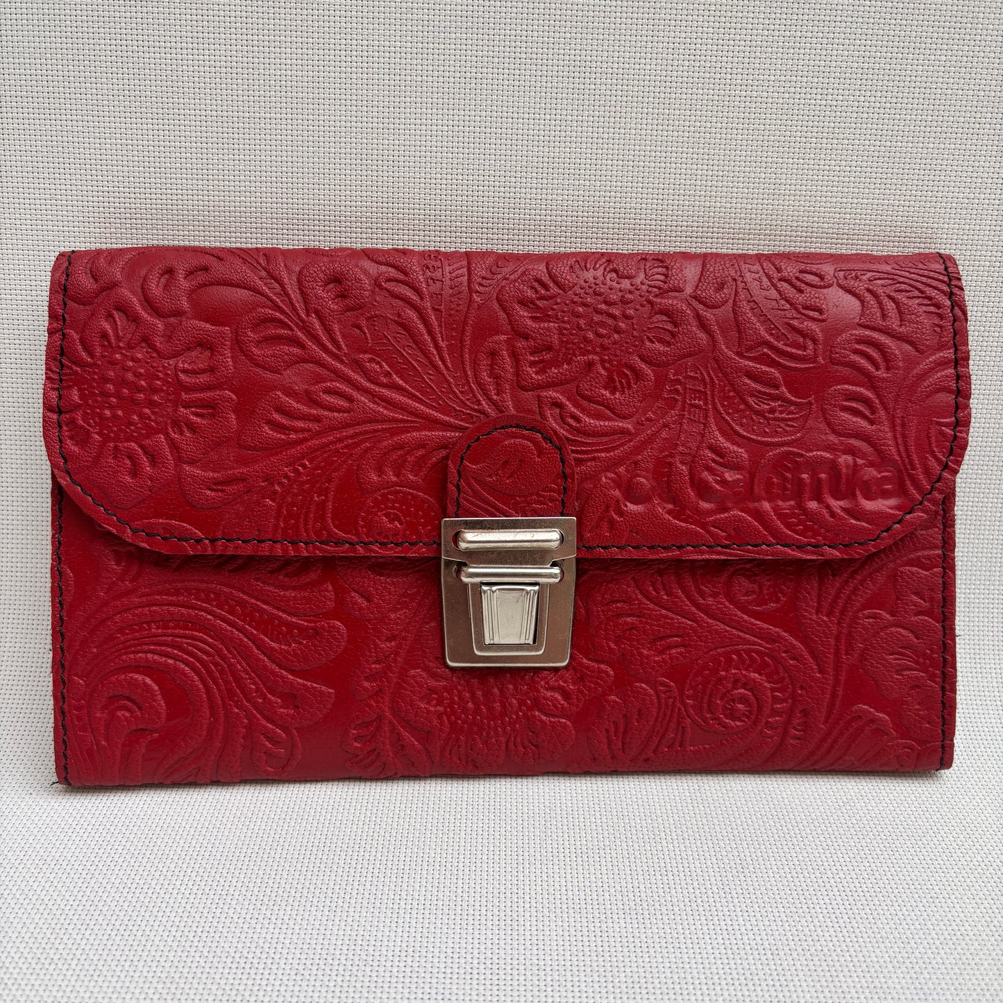 CAOMKA Flat Coin Purse Natürliches BioCuir®-Leder Exklusivstück Nr. 13177