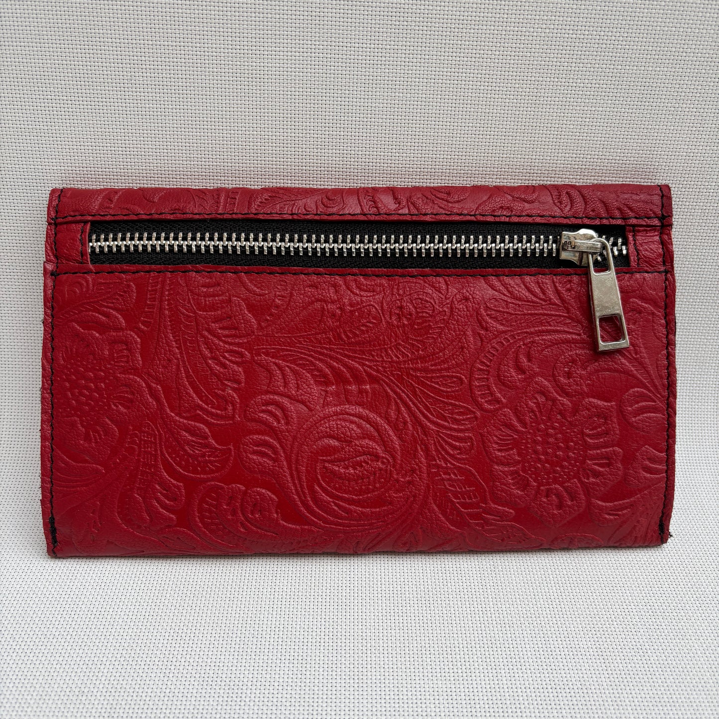 CAOMKA Flat Coin Purse Natürliches BioCuir®-Leder Exklusivstück Nr. 13177