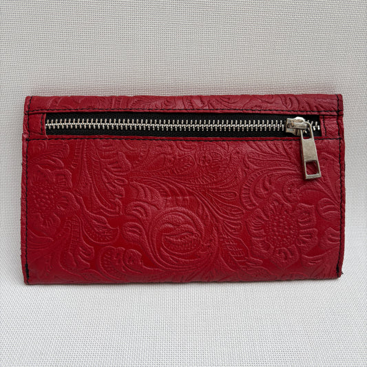 CAOMKA Flat Coin Purse Natural BioCuir® Leather Exclusive Piece No. 13177