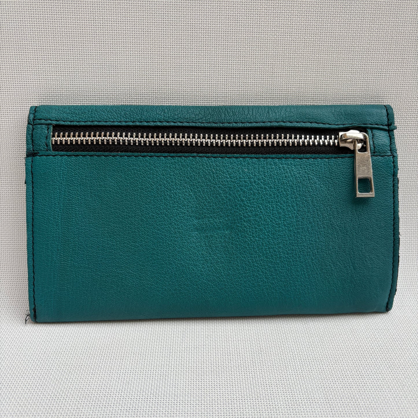 CAOMKA Flat Coin Purse Natürliches BioCuir®-Leder Exklusivstück Nr. 13177