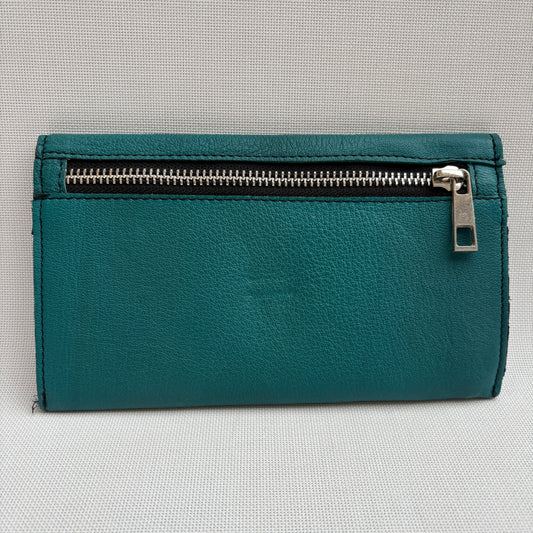 CAOMKA Flat Coin Purse Natural BioCuir® Leather Exclusive Piece No. 13177