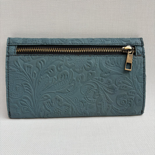 CAOMKA Flat Coin Purse Natural BioCuir® Leather Exclusive Piece No. 13177