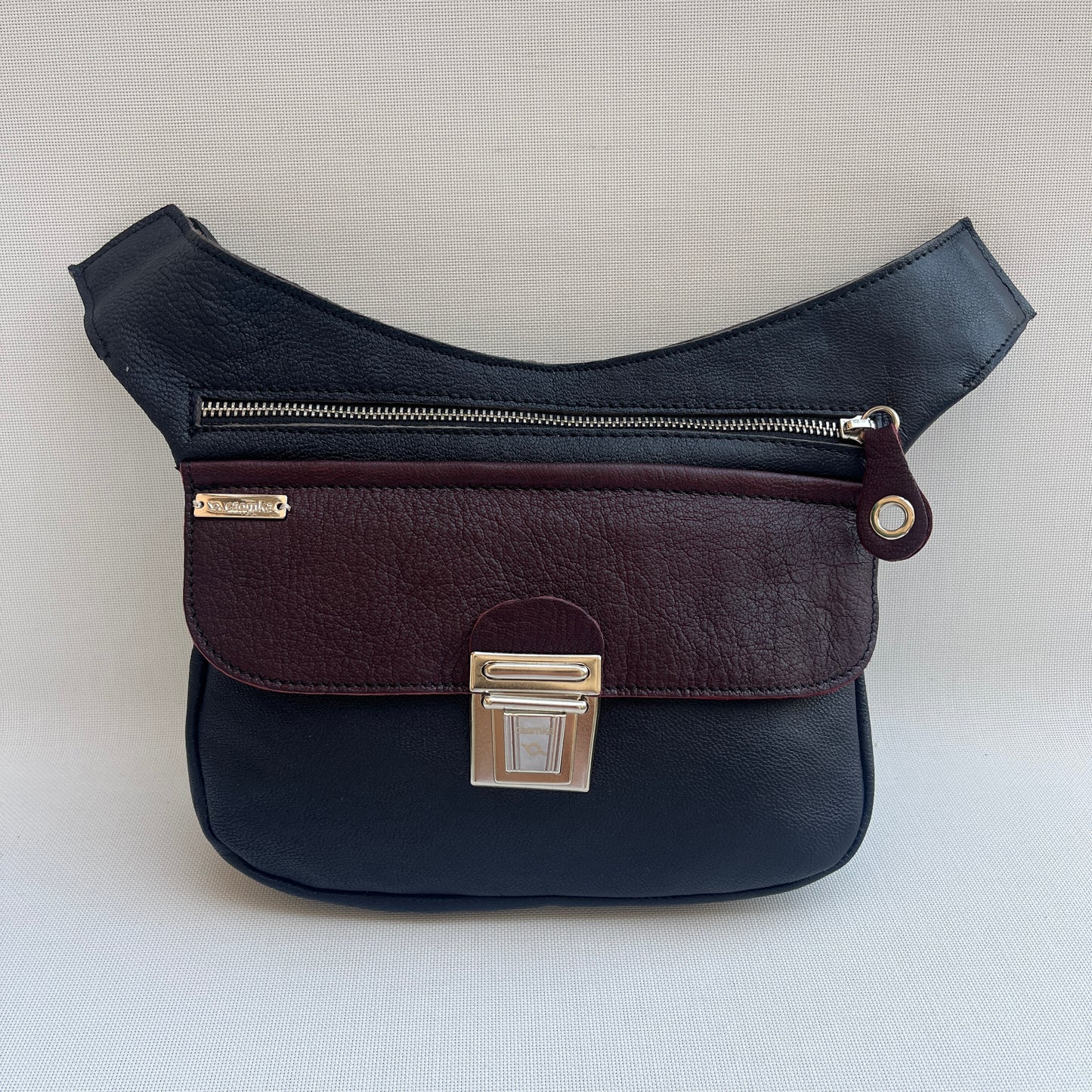 Special Dark Blue & Burdeos · Piel natural BioCuir® · Pieza Exclusiva Núm. 14558