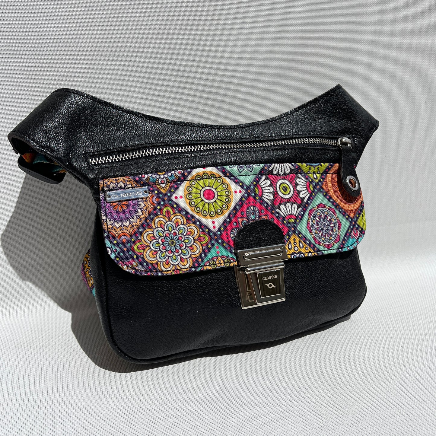 Special Black & Mandalas · Piel natural BioCuir® · Pieza Única Núm. 13766