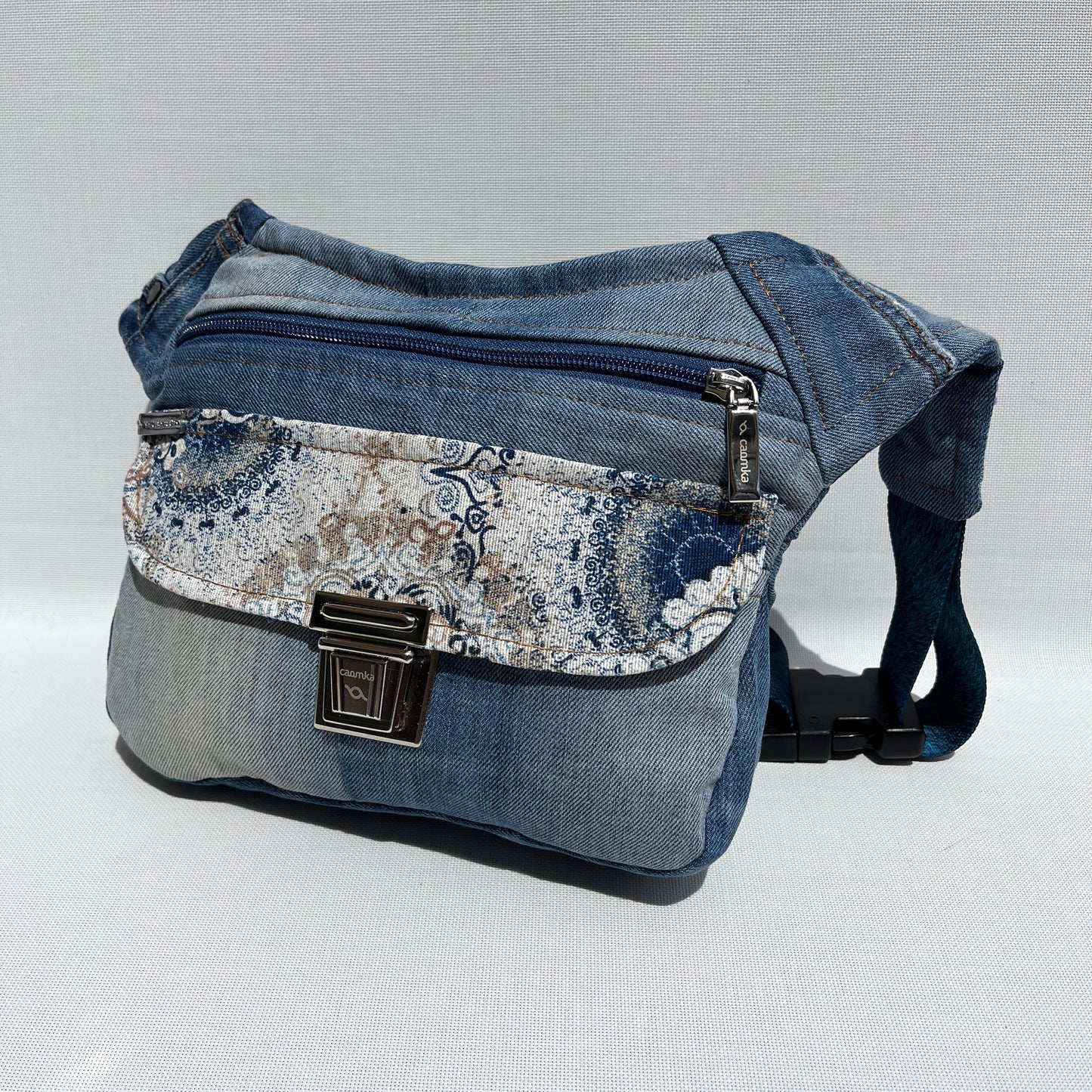 Special Mandalas ♻️ Jeans Recycled ♻️ + Bolsillo trasero · Pieza Única Núm. 13774