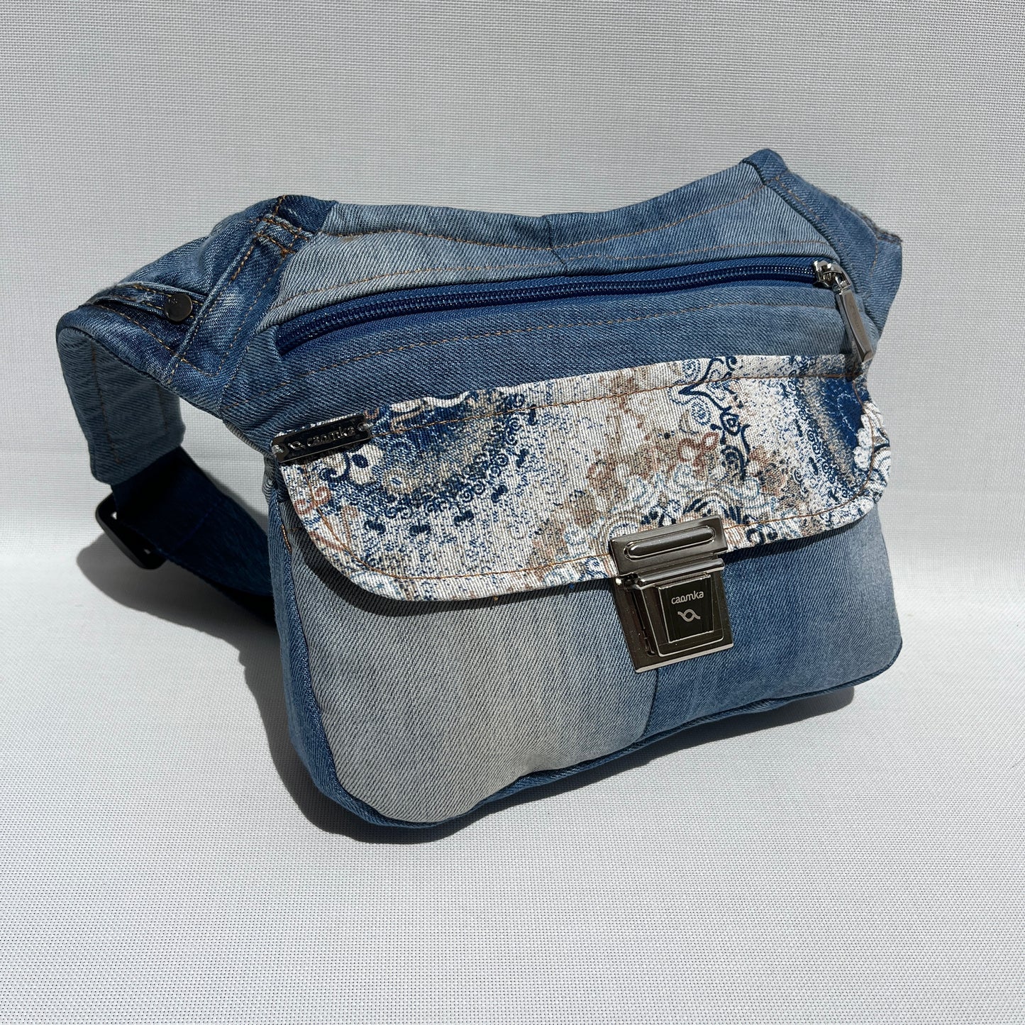 Special Mandalas ♻️ Jeans Recycled ♻️ + Bolsillo trasero · Pieza Única Núm. 13774