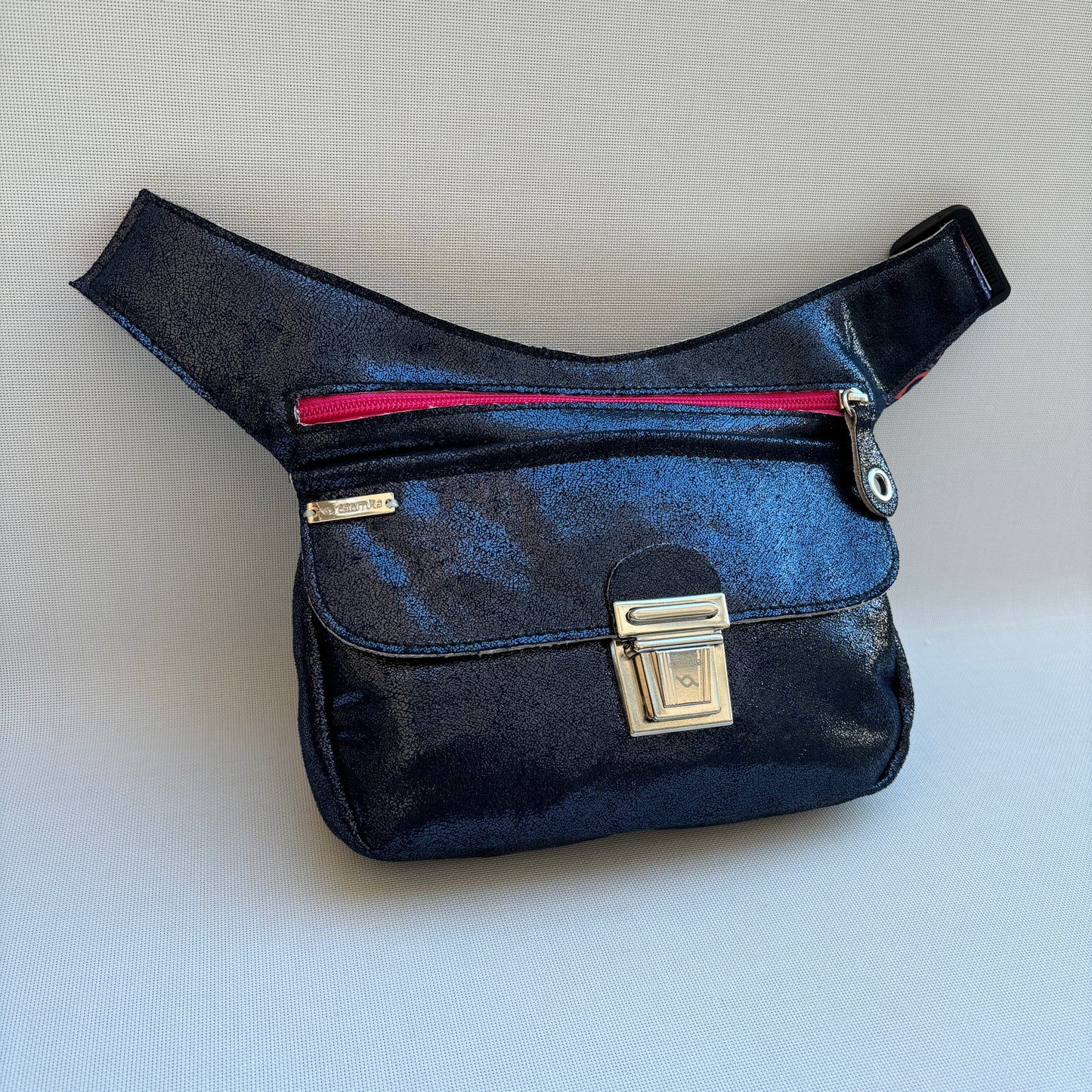 Metal Elegant Night Blue + Bolsillo trasero · Pieza Única Núm. 16345