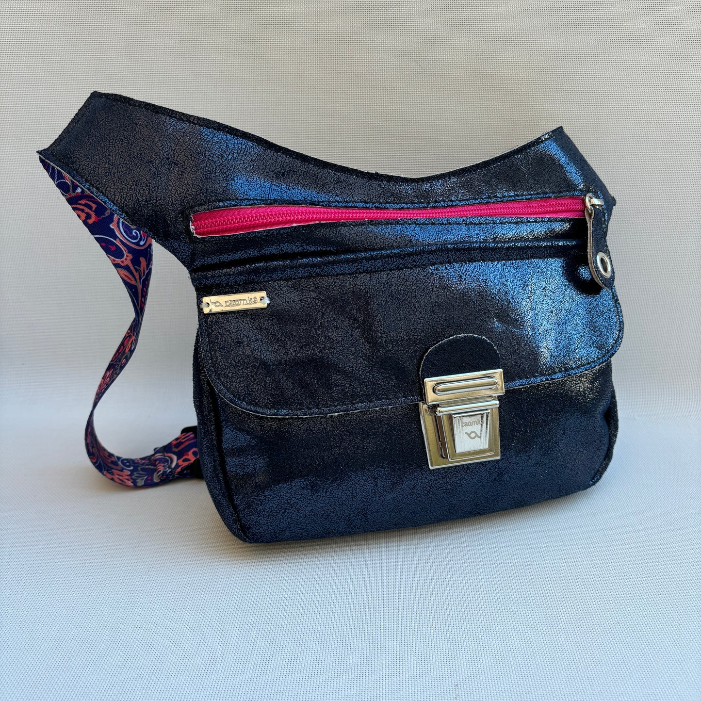 Metal Elegant Night Blue + Bolsillo trasero · Pieza Única Núm. 16345
