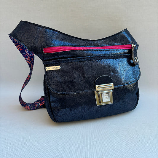 Metal Elegant Night Blue + Bolsillo trasero · Pieza Única Núm. 16345
