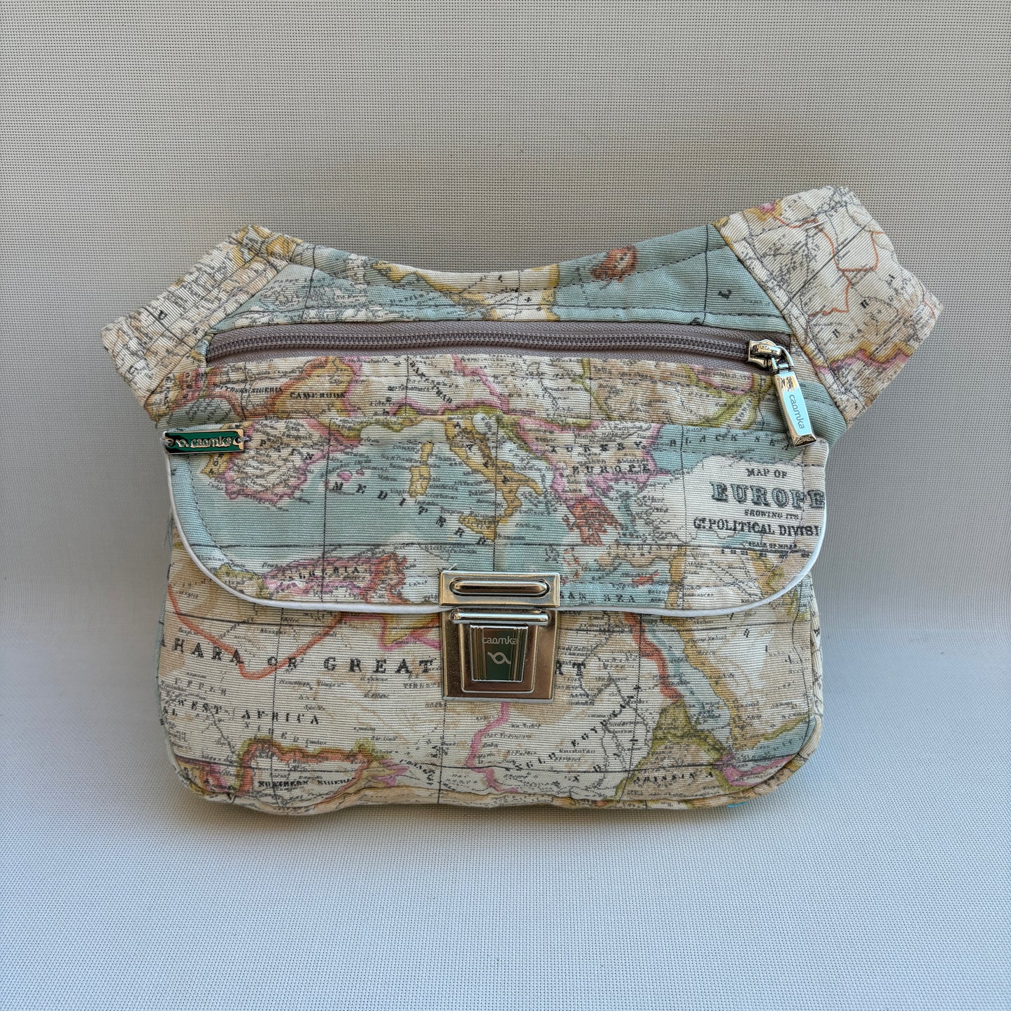 Spezielle Weltkarte + Gesäßtasche Einzelstück Nr. 11951