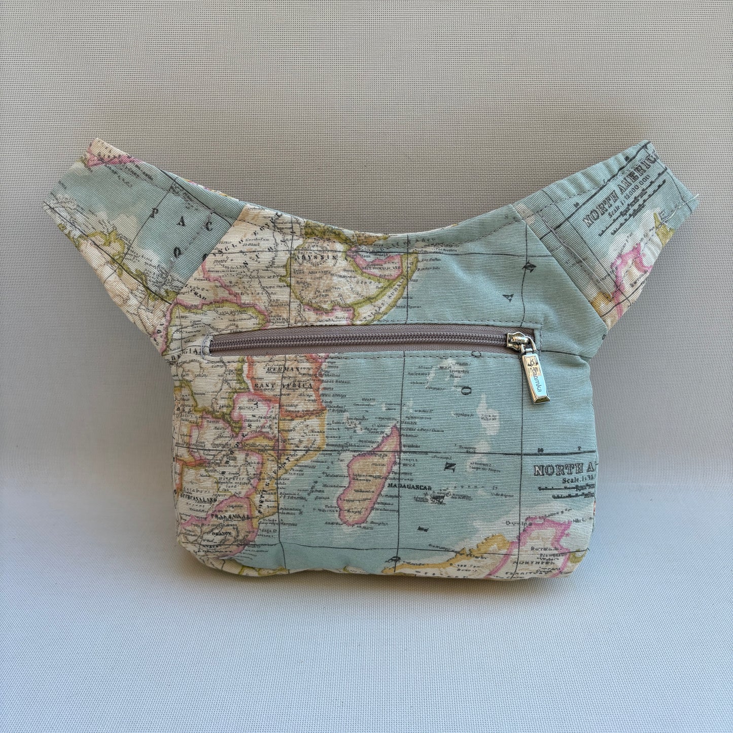 Spezielle Weltkarte + Gesäßtasche Einzelstück Nr. 11951