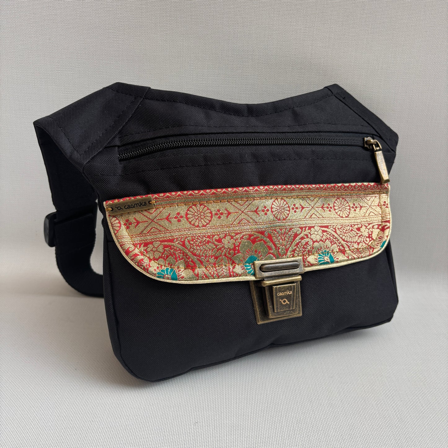 Riñonera "Special Cordura Black & India" · Pieza Única Núm. 18566