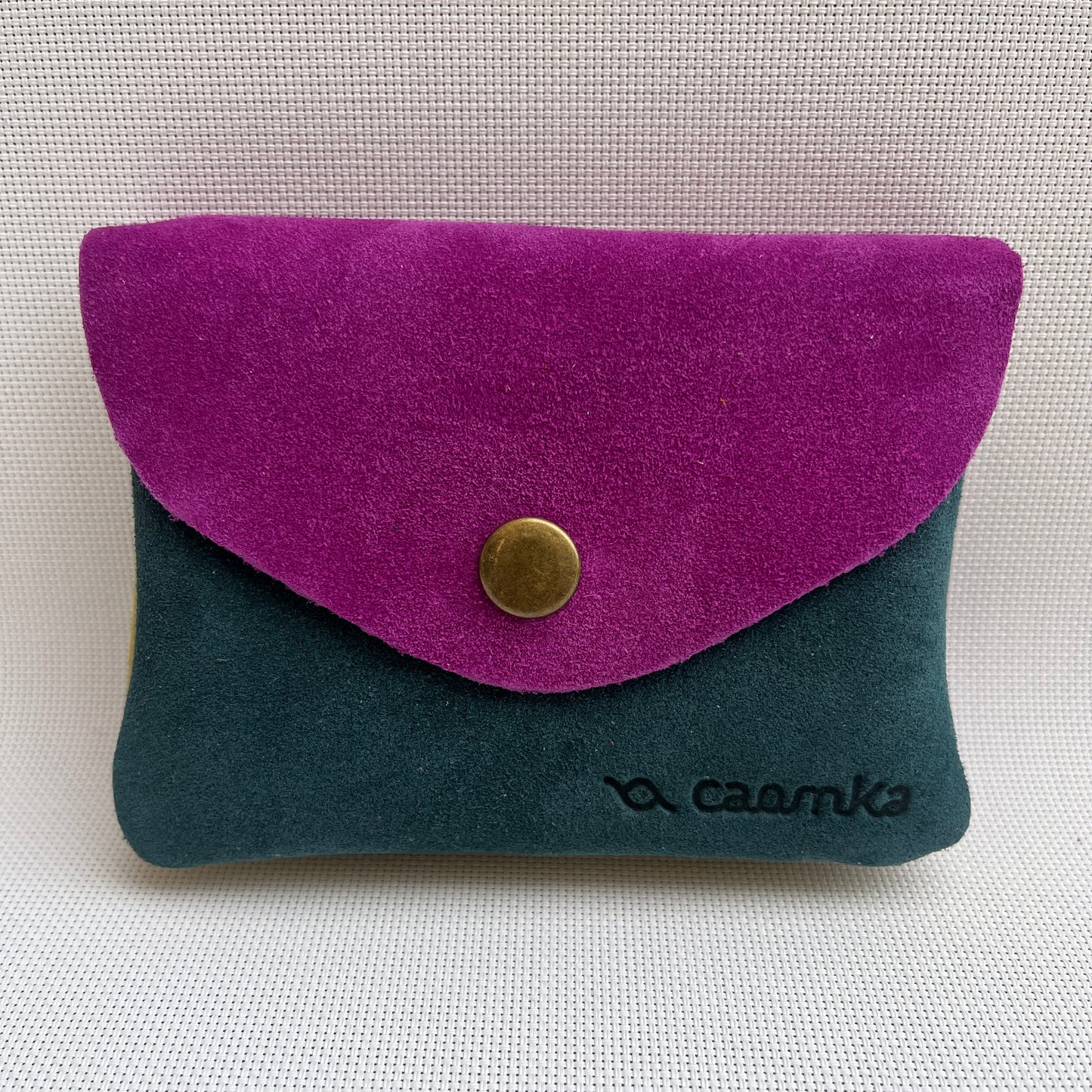 Monedero Sweet Caomka "Pura Energía" · Piel Serraje · Pieza Exclusiva Núm. 14622