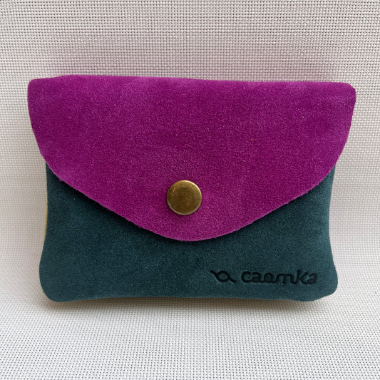Monedero Sweet Caomka "Pura Energía" · Piel Serraje · Pieza Exclusiva Núm. 14622