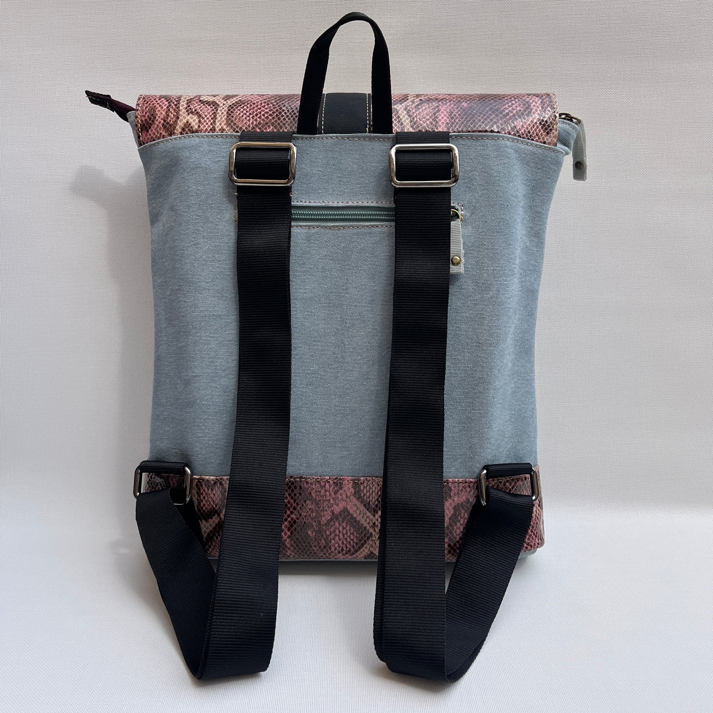 Mochila Top Caomka · Tejido natural de cáñamo · Pieza Única 15451