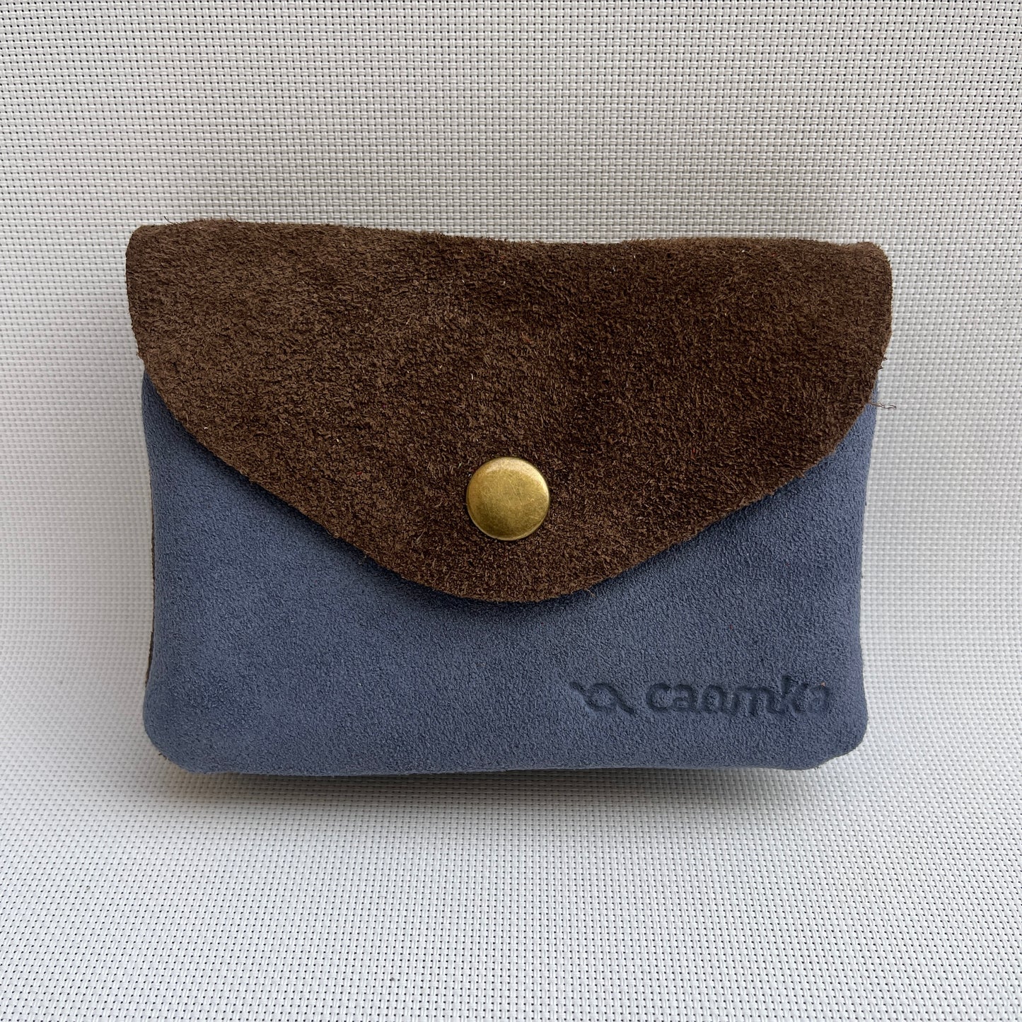 Monedero Sweet Caomka "Denim" · Piel Serraje · Pieza Exclusiva Núm. 14628