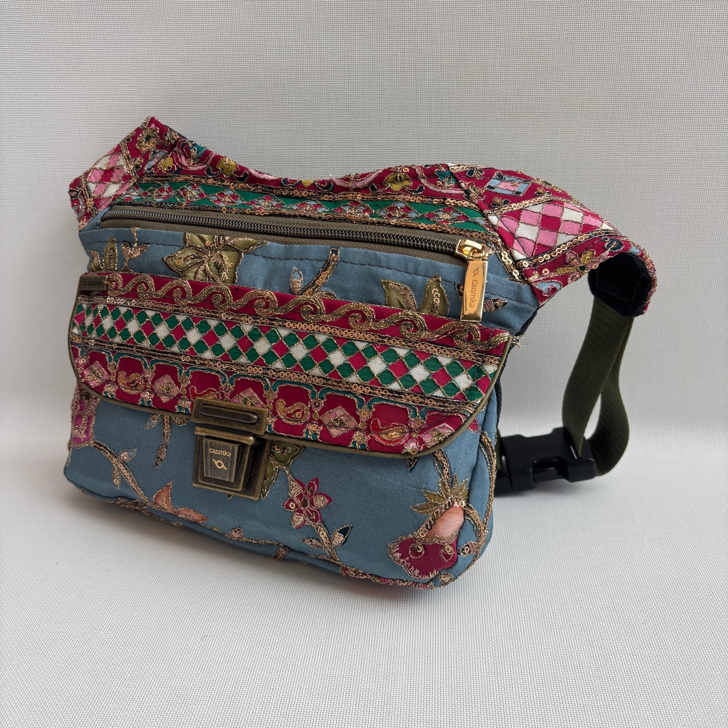 Riñonera "Special Elegant India" + Bolsillo trasero · Pieza Única Núm. 18565