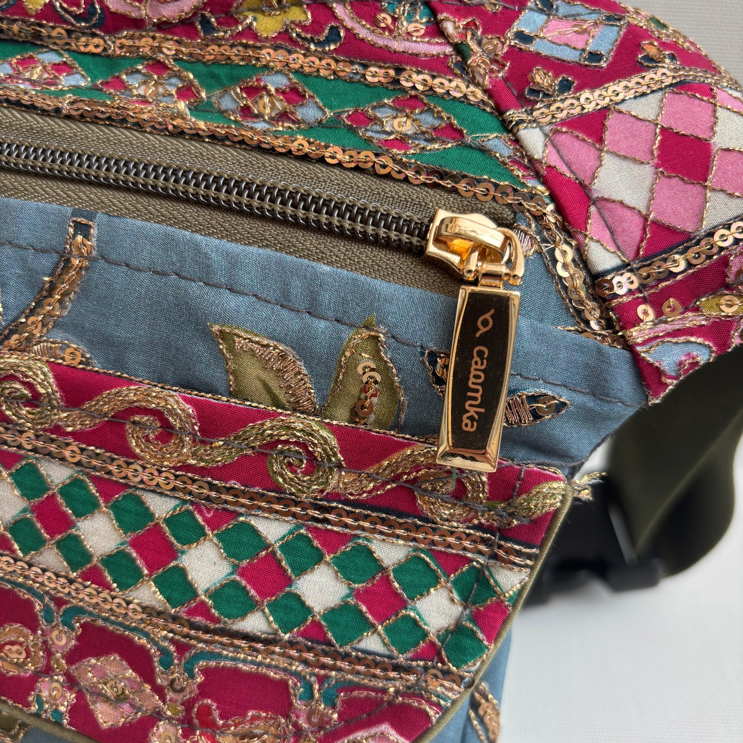 Riñonera "Special Elegant India" + Bolsillo trasero · Pieza Única Núm. 18565