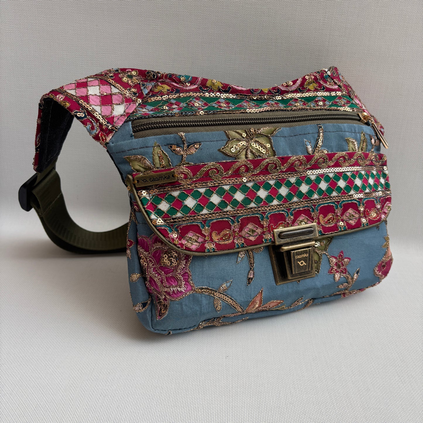 Riñonera "Special Elegant India" + Bolsillo trasero · Pieza Única Núm. 18565