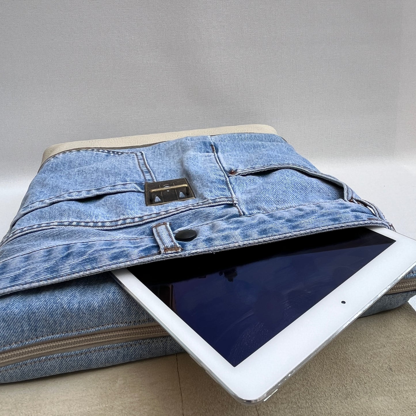 Mochila Top Caomka Recycled ♻️ Jeans · Pieza Única 15408